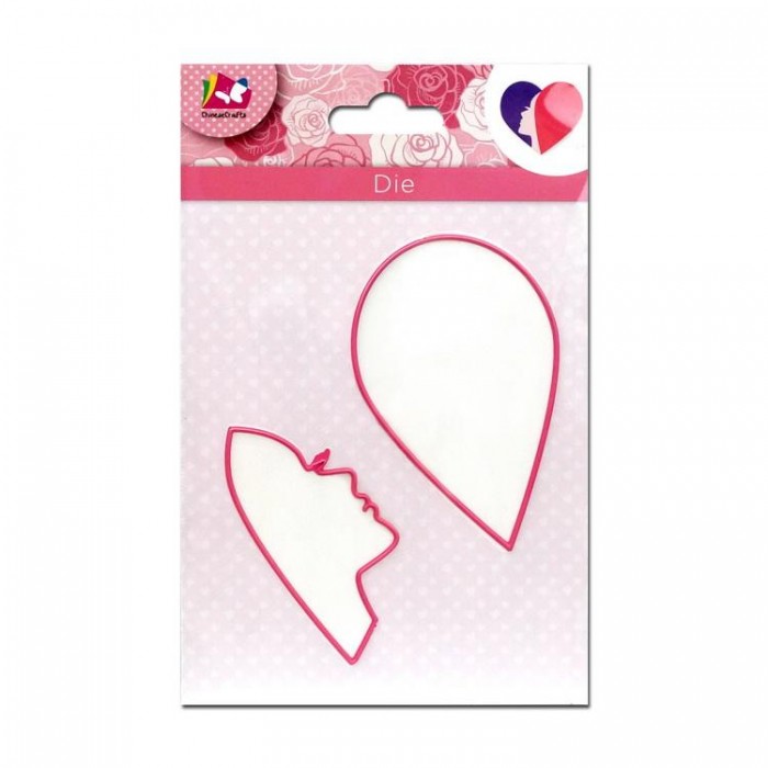 Floral & Heart Metal Cutting Dies for Scrapbooking & Paper Crafts